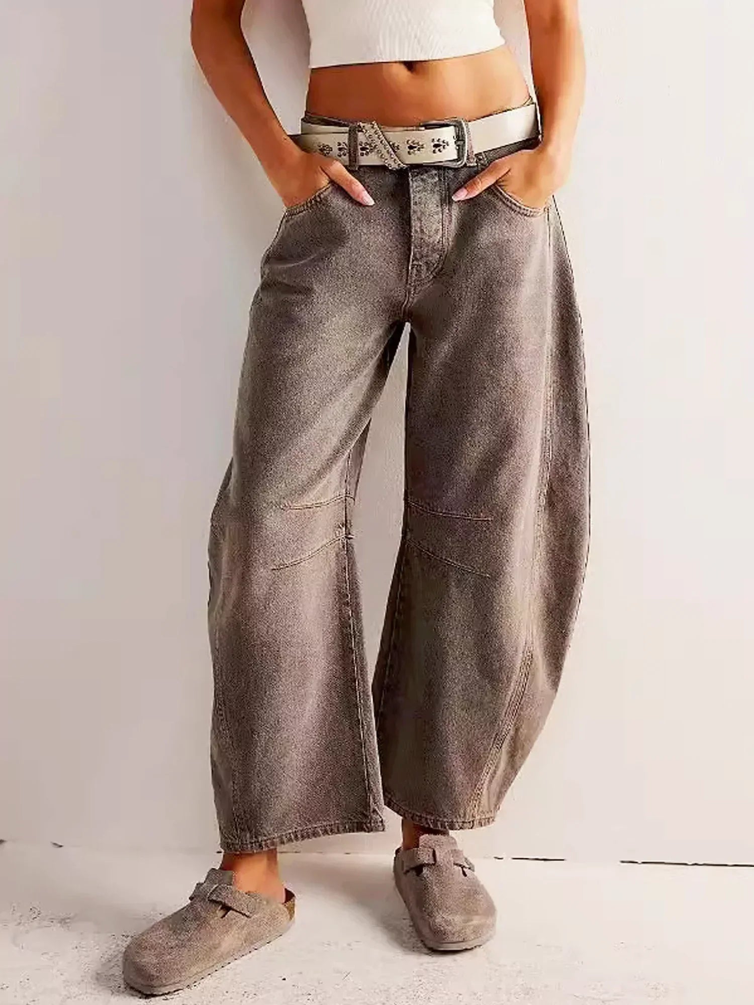 C&G™ | Chic Barrel Jeans