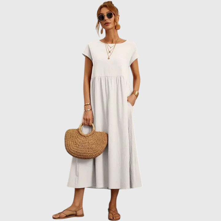 C&G™| Fenella Comfortable Midi Dress