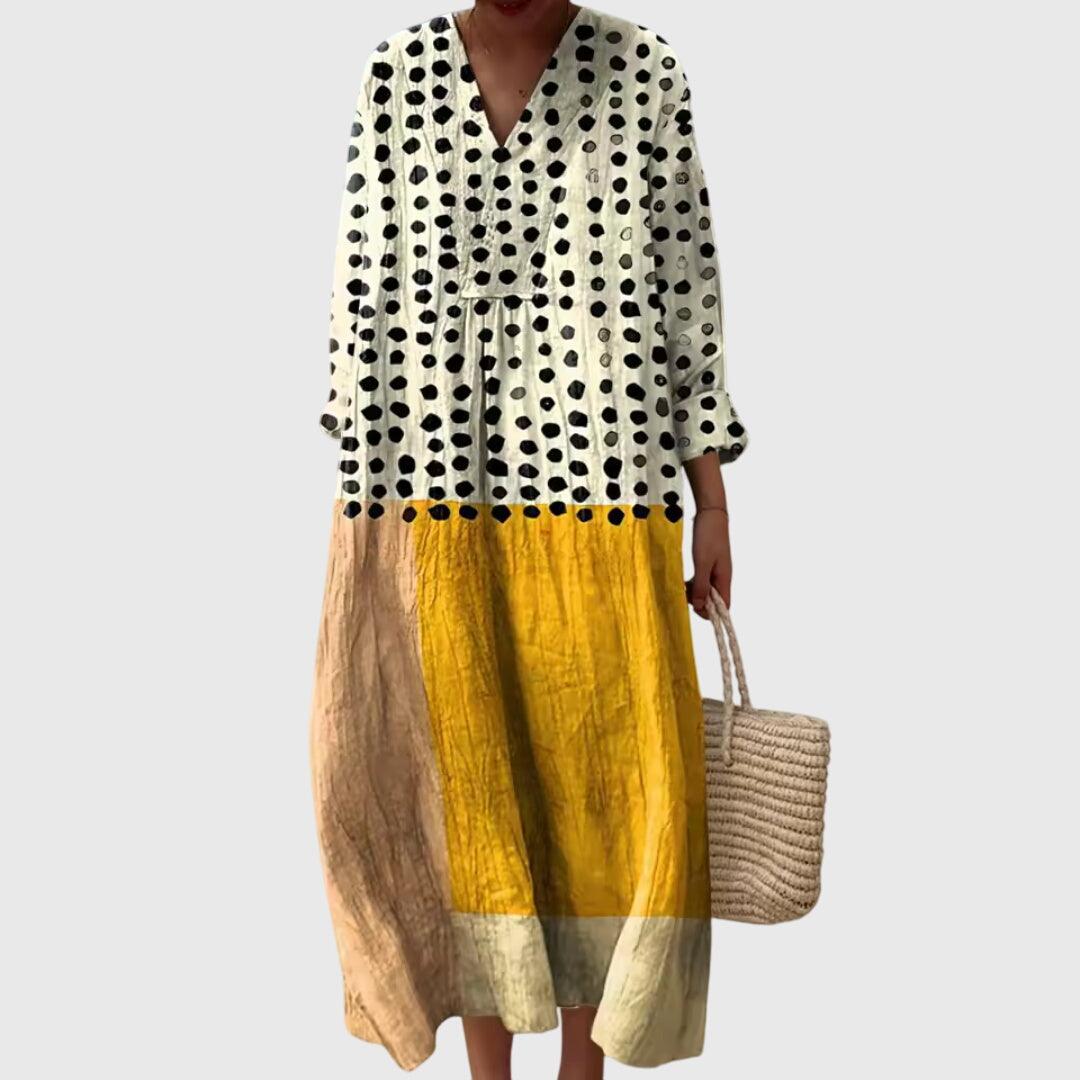 C&G™ | Geometric Print Dress