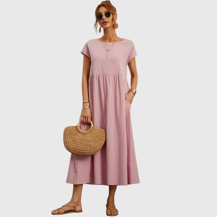 C&G™| Fenella Comfortable Midi Dress