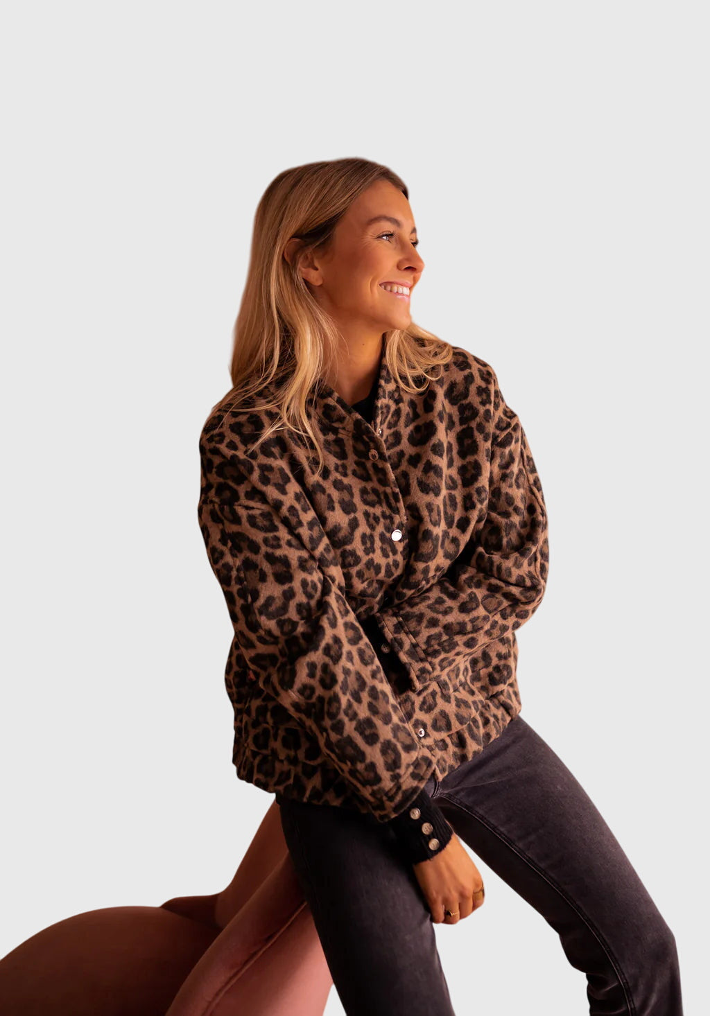 C&G™| Stylish Leopard Print Jacket