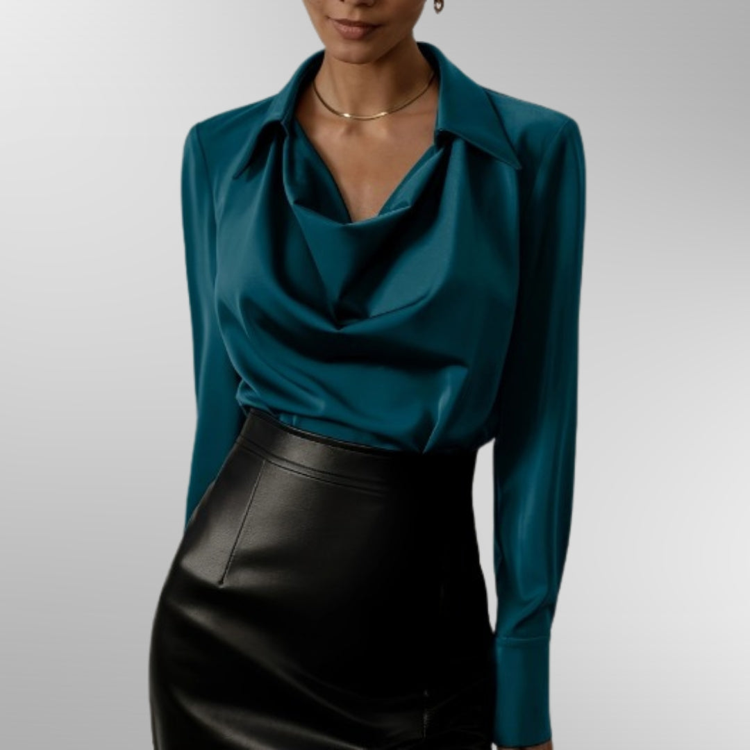 C&G™ | Elegant Satin Blouse