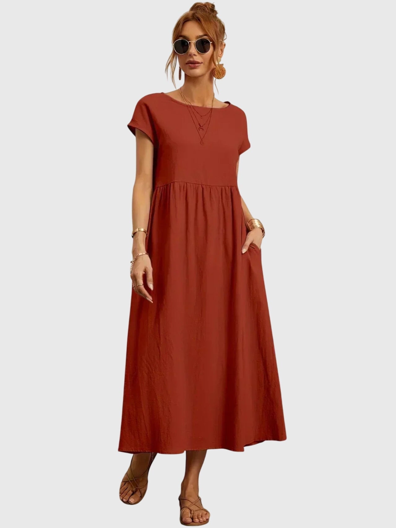 C&G™| Casual Pocket Dress