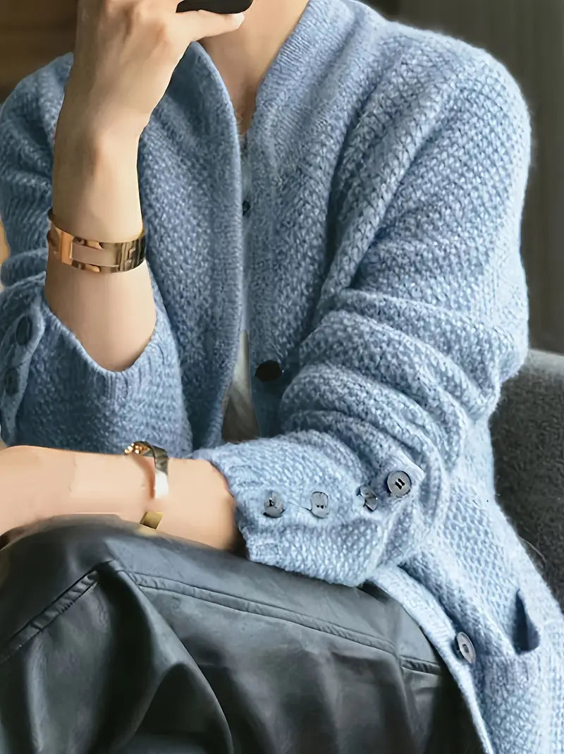 C&G™ | Elegant Buttoned Cardigan