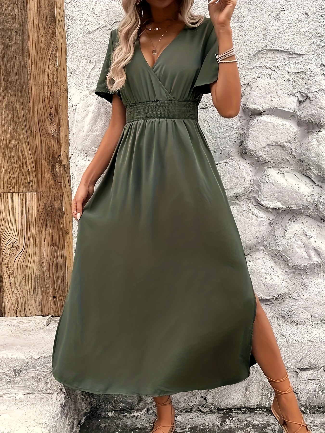 C&G™ | Elegant Midi Dress
