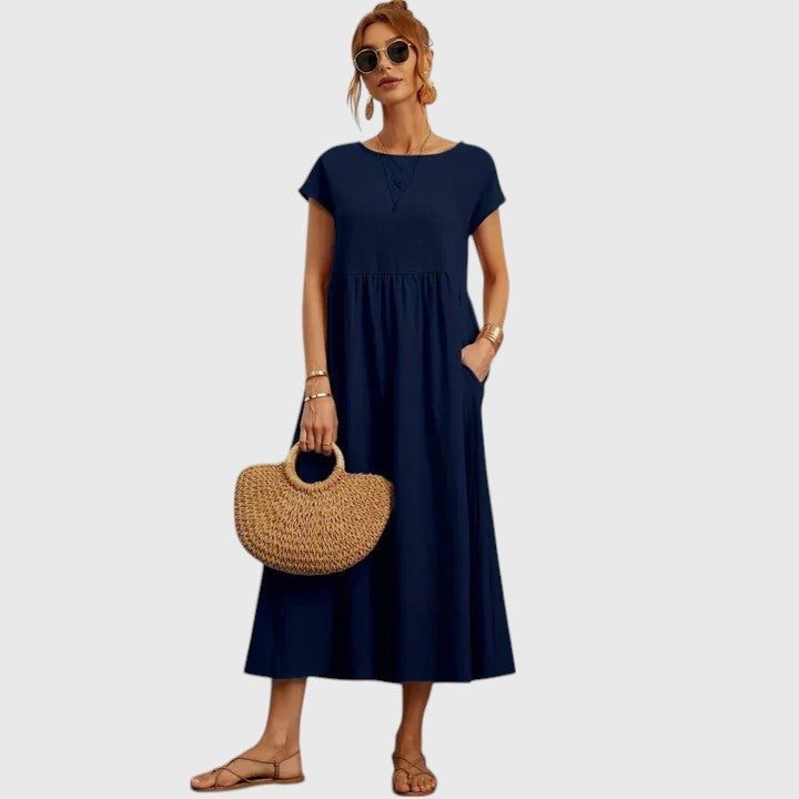 C&G™| Fenella Comfortable Midi Dress