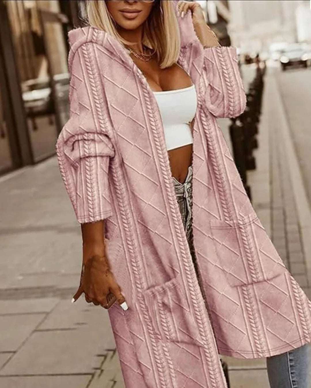 C&G™ | Hooded Longline Cardigan