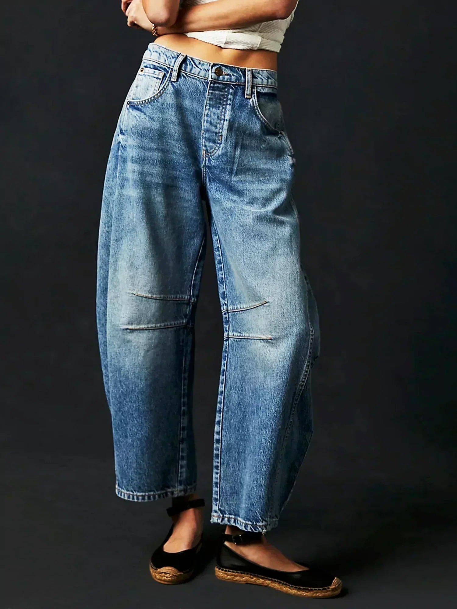 C&G™ | Chic Barrel Jeans