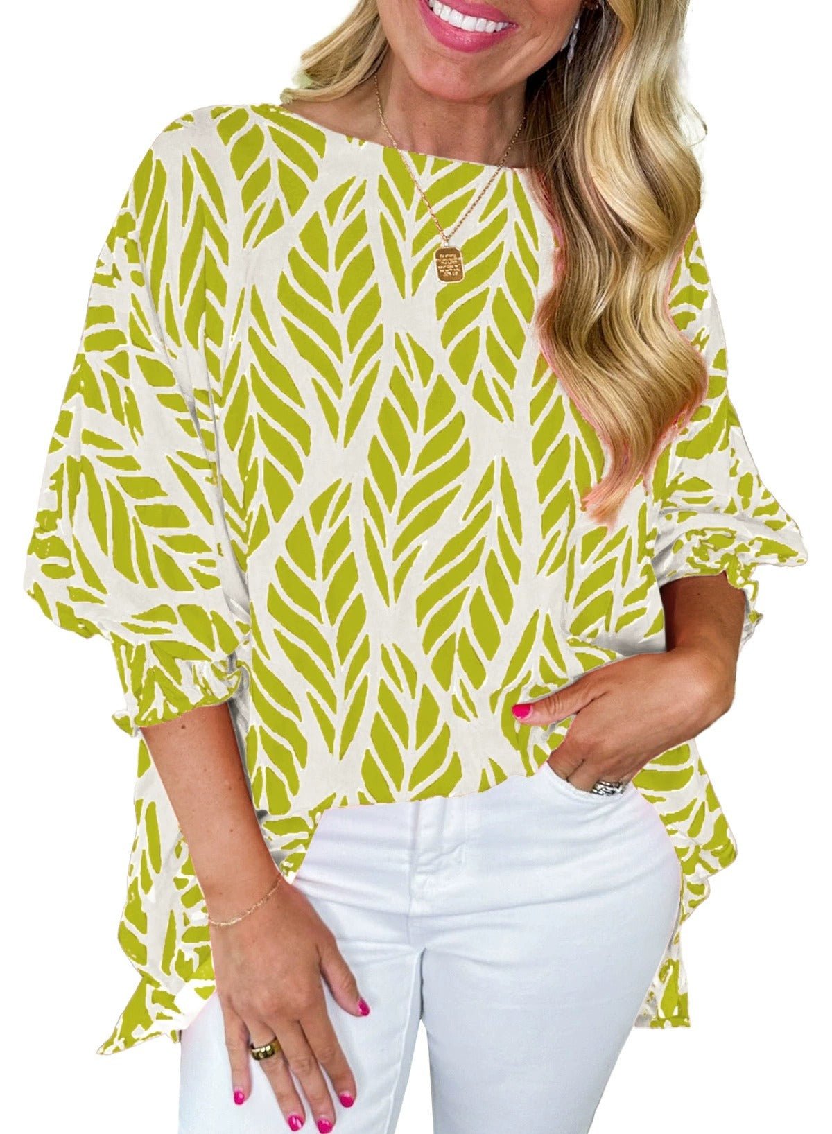 C&G™ | Puff Sleeve Blouse