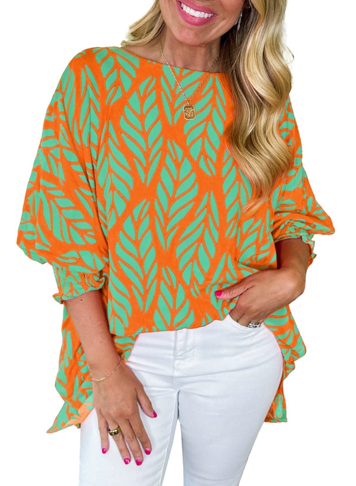 C&G™ | Puff Sleeve Blouse