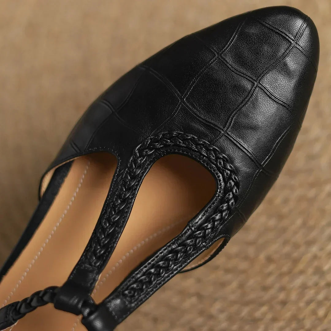 C&G™| Kepa Leather Mary Janes