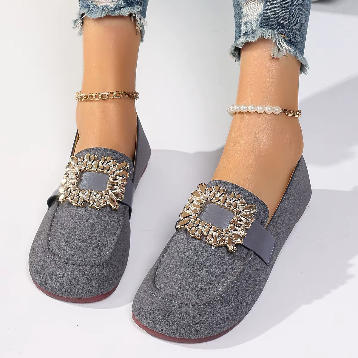 C&G™ | Orthopedic Buckle Loafers