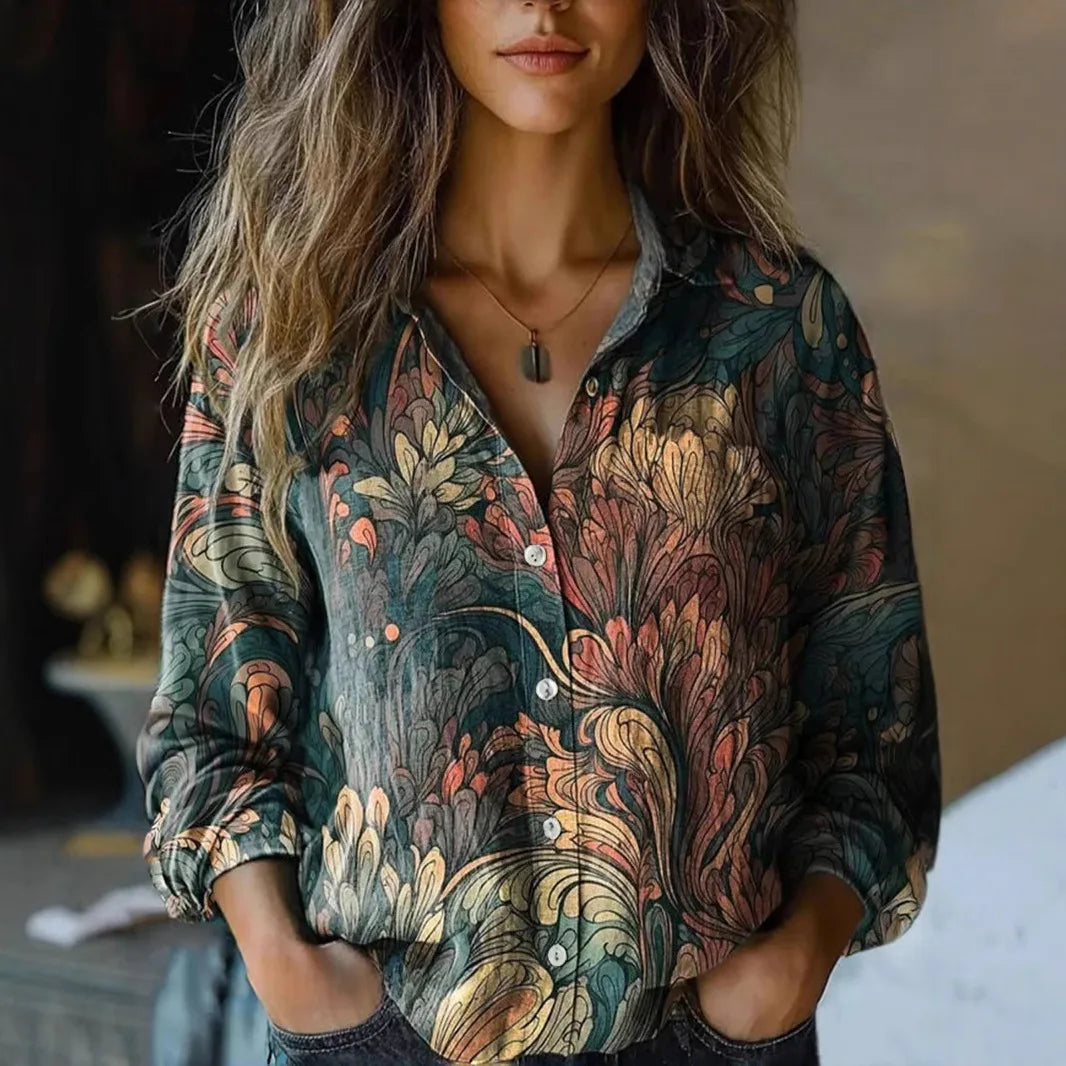C&G™ | Vintage Bloom Blouse