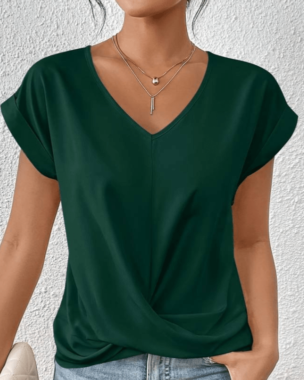 C&G™| Perfect V-Neck Top
