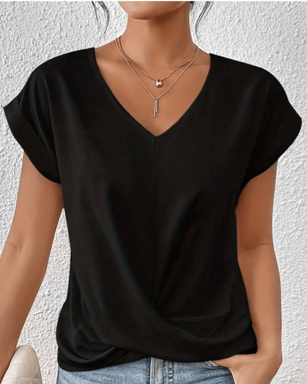 C&G™| Perfect V-Neck Top