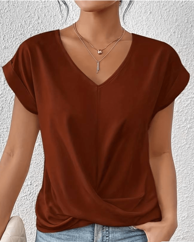 C&G™| Perfect V-Neck Top