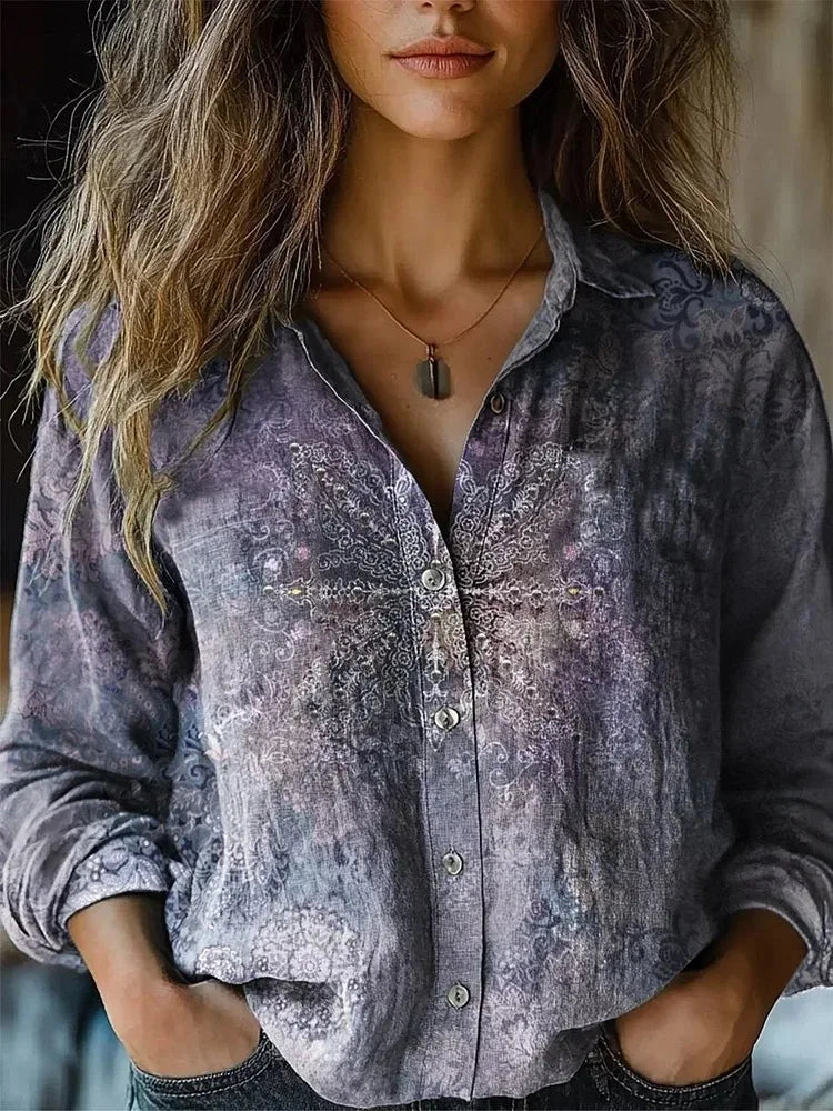 C&G™ | Vintage Bloom Blouse