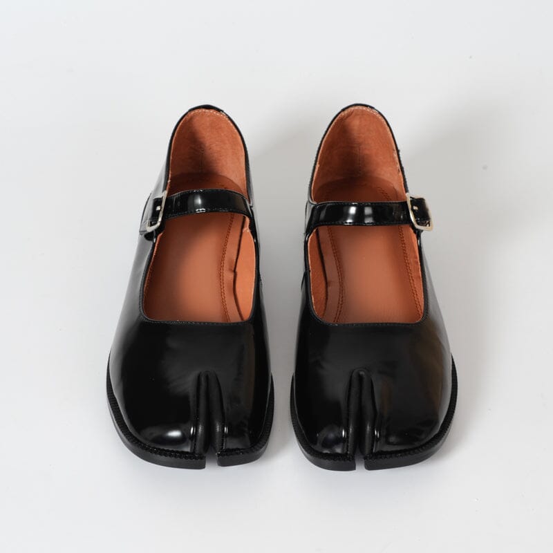 C&G™| Martha Leather Mary Janes