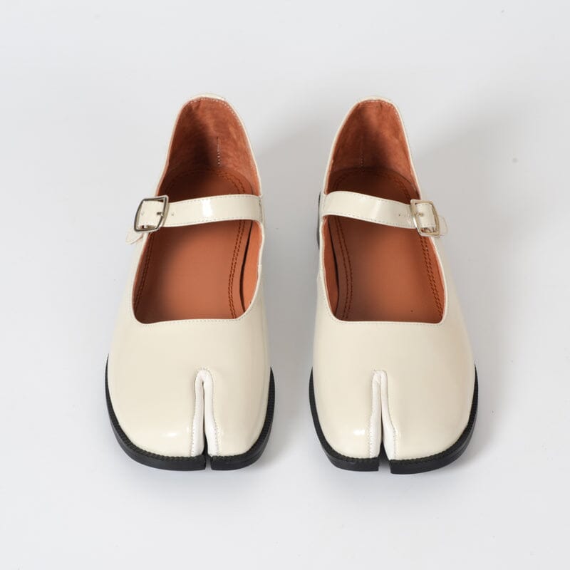 C&G™| Martha Leather Mary Janes