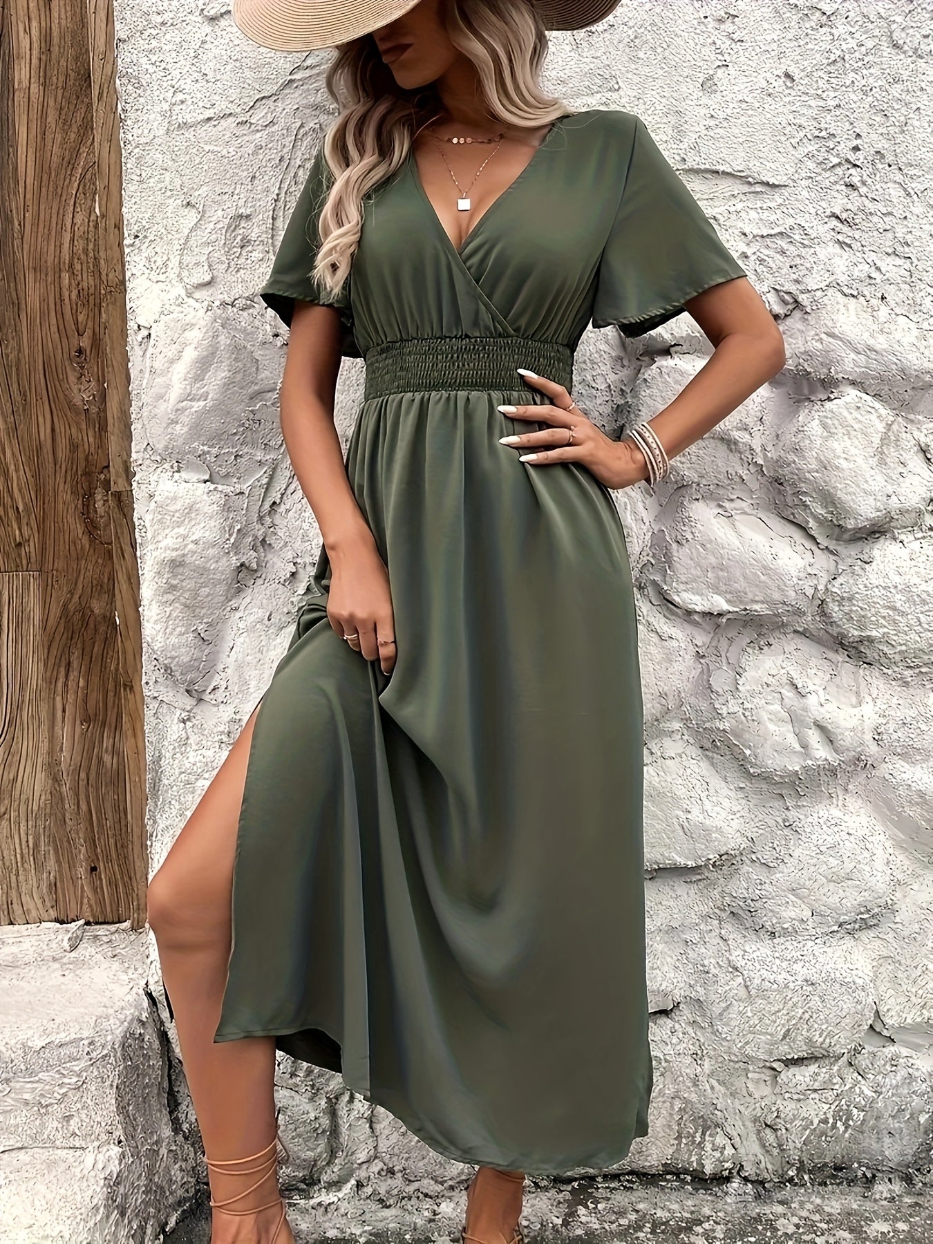 C&G™ | Elegant Midi Dress