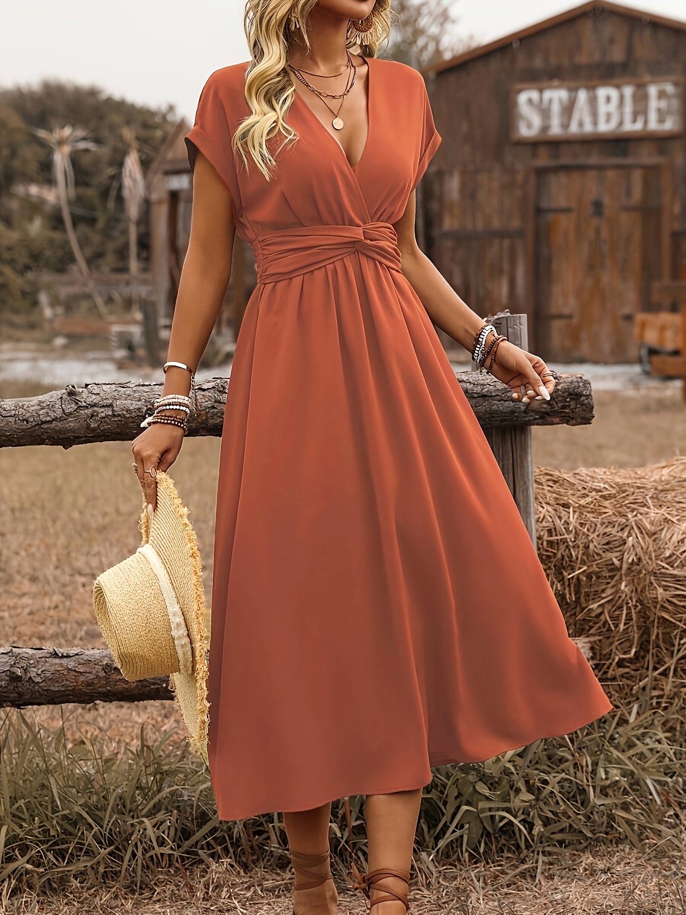 C&G™ | Bohemian Twist Dress