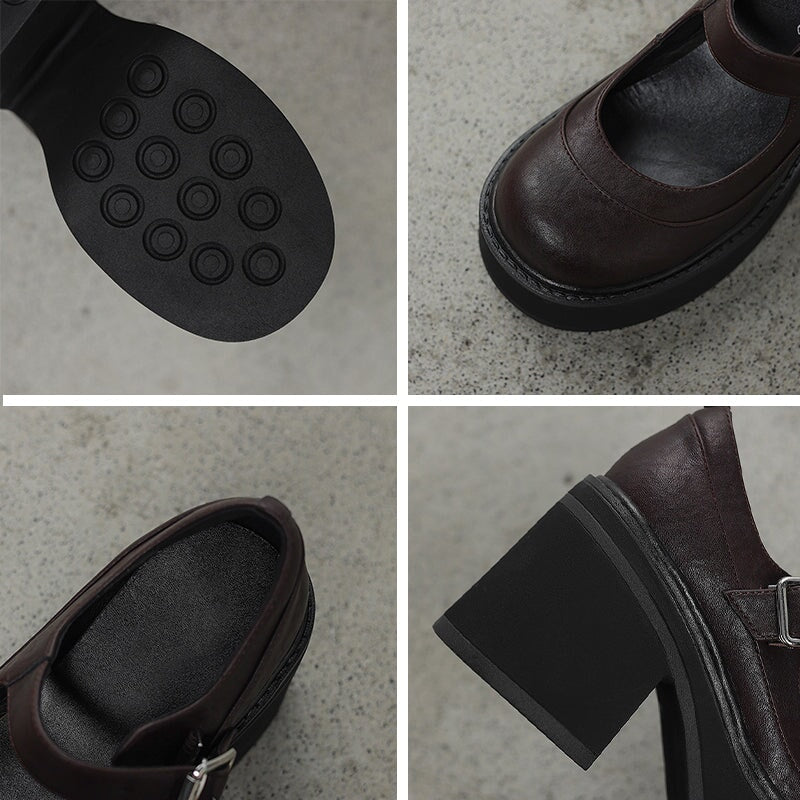 C&G™| Pela Leather Pumps