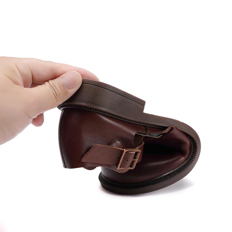 C&G™| Colette Leather Mary Janes