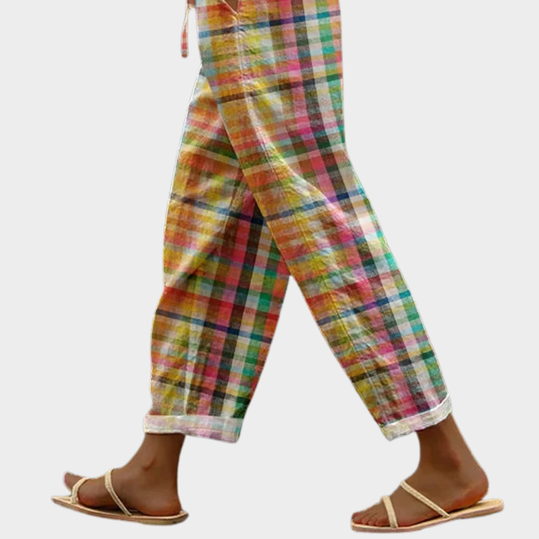 C&G™| Comfortable Checkered Pants