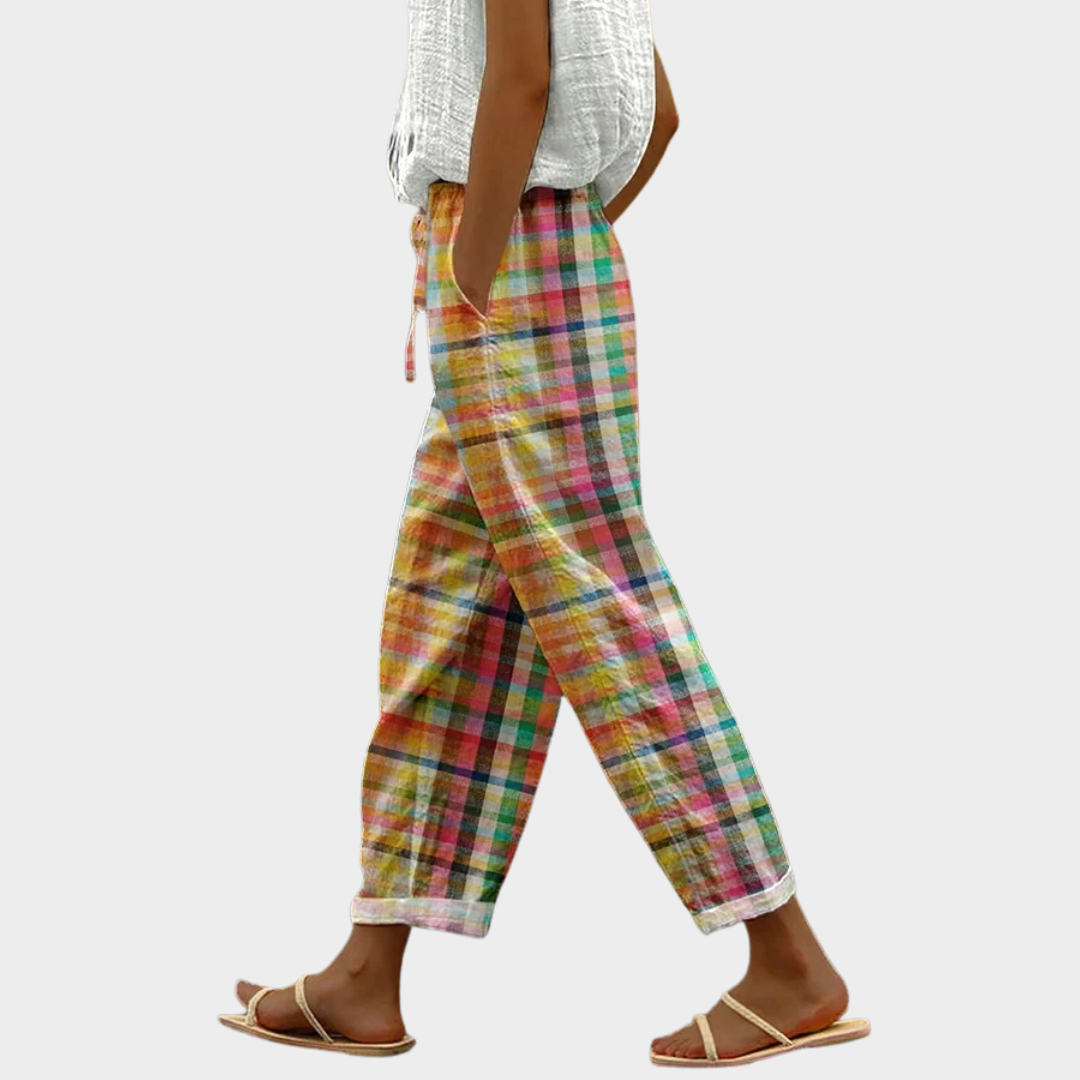C&G™| Comfortable Checkered Pants