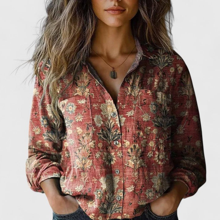 C&G™ | Vintage Bloom Blouse