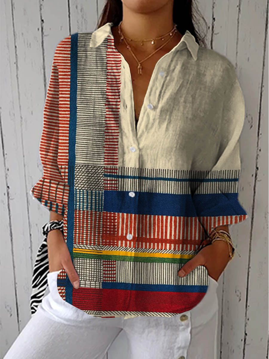 C&G™ | Artistic Pattern Blouse