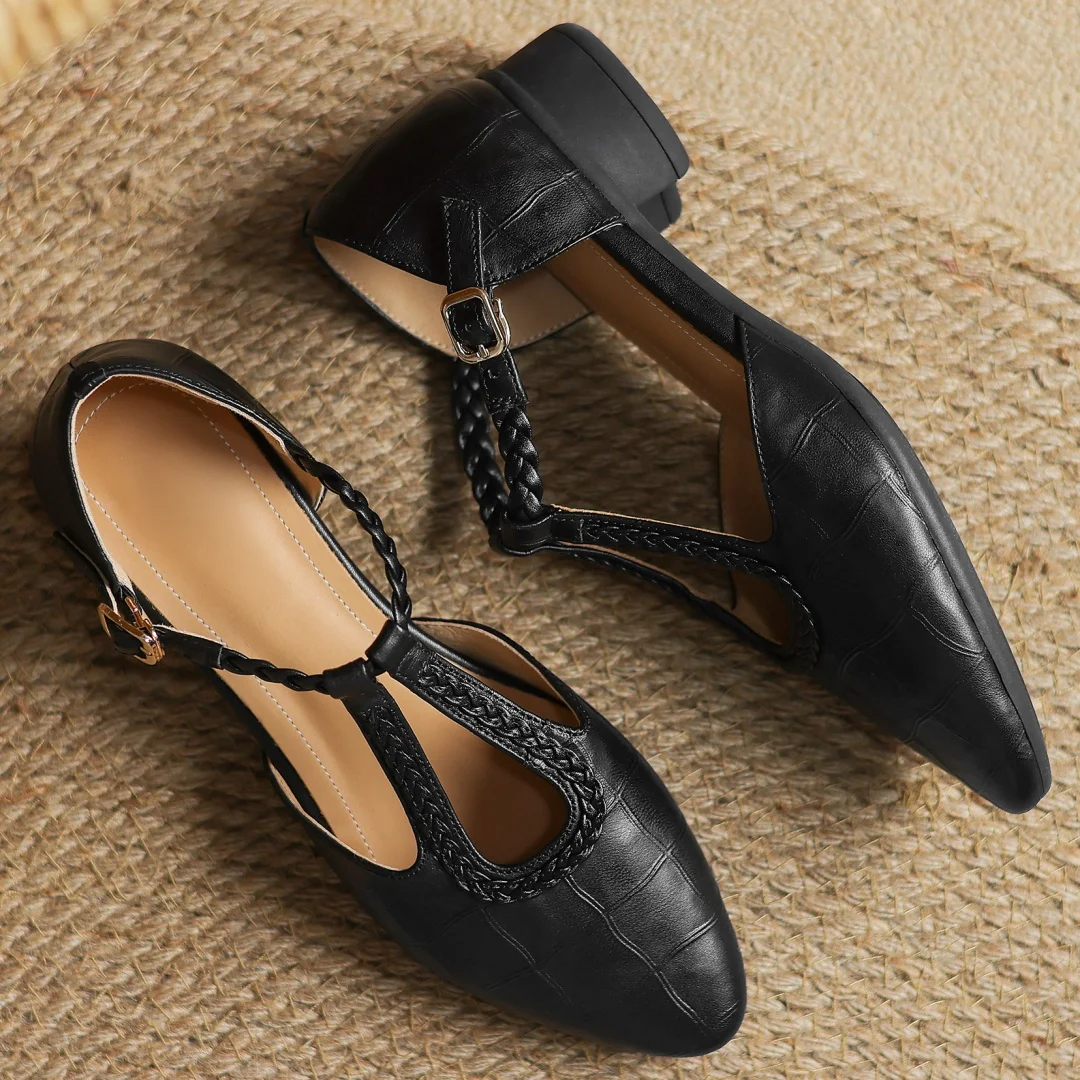 C&G™| Kepa Leather Mary Janes