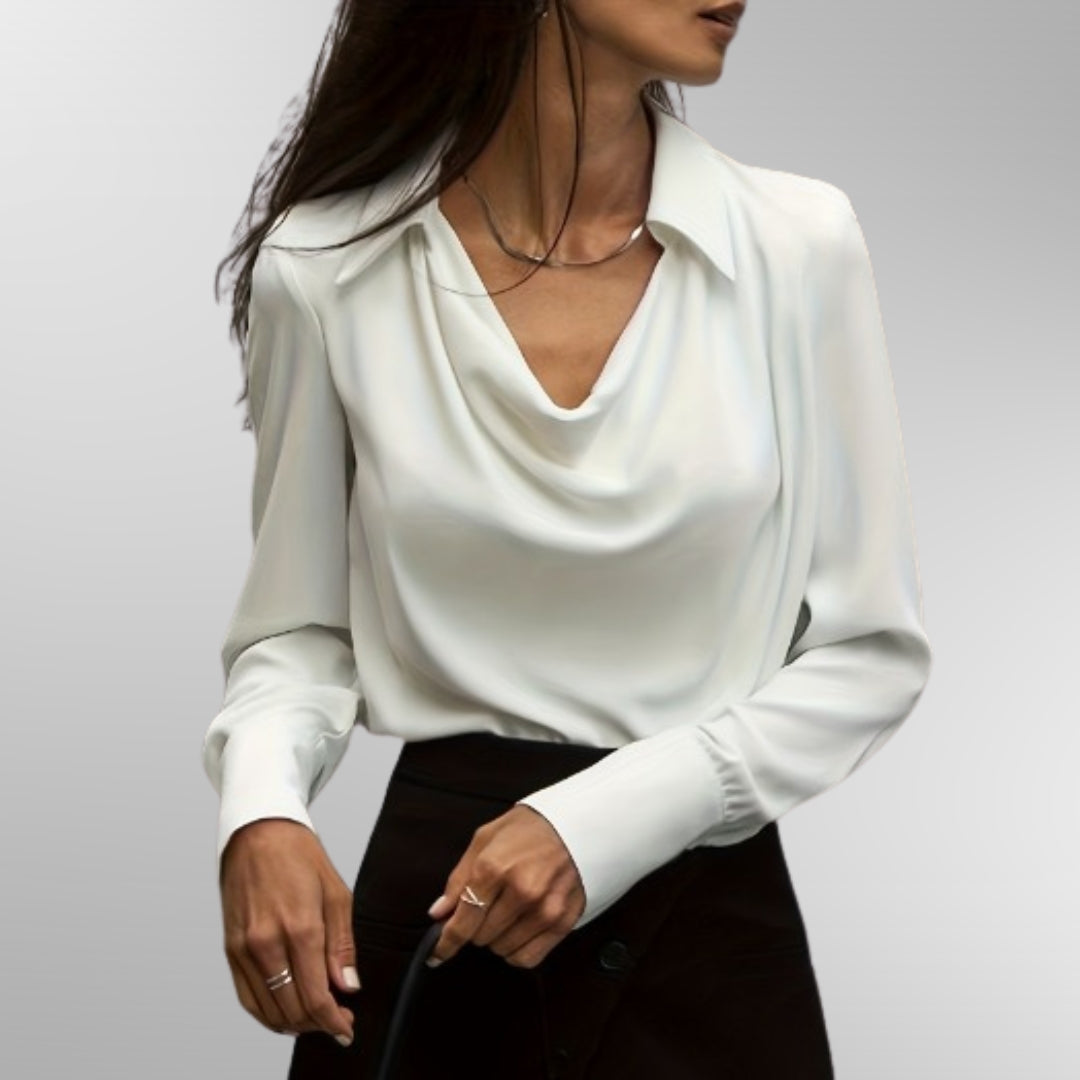 C&G™ | Elegant Satin Blouse
