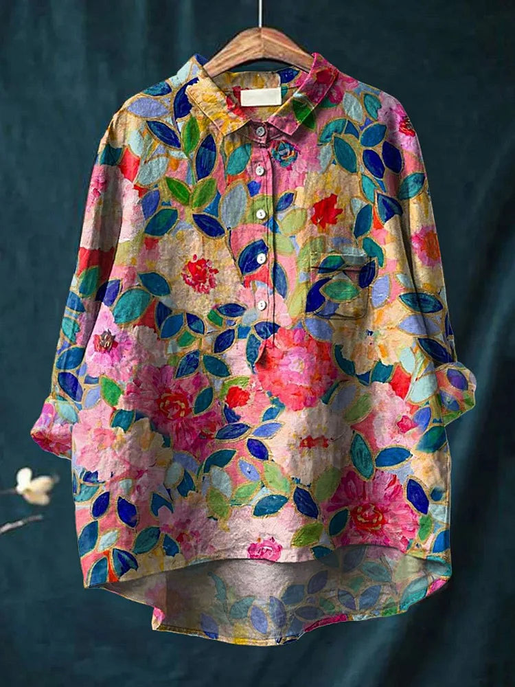 C&G™ | Brooks Playful Print Blouse
