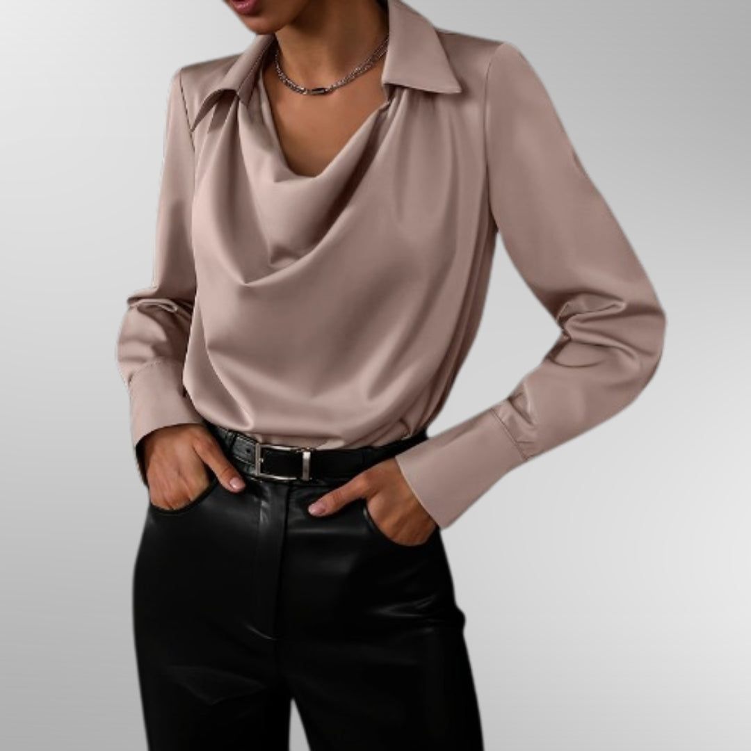 C&G™ | Elegant Satin Blouse