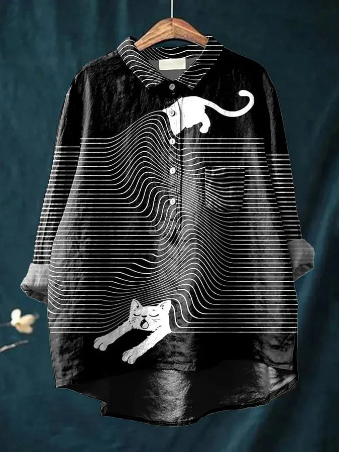 C&G™ | Brooks Playful Print Blouse
