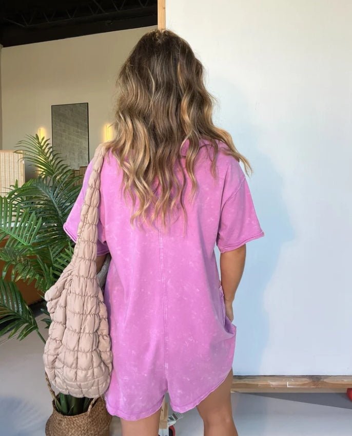 C&G™| Chic Washed Romper