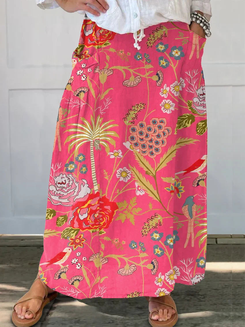 C&G™ | Meadow Wildflower Pocket Skirt