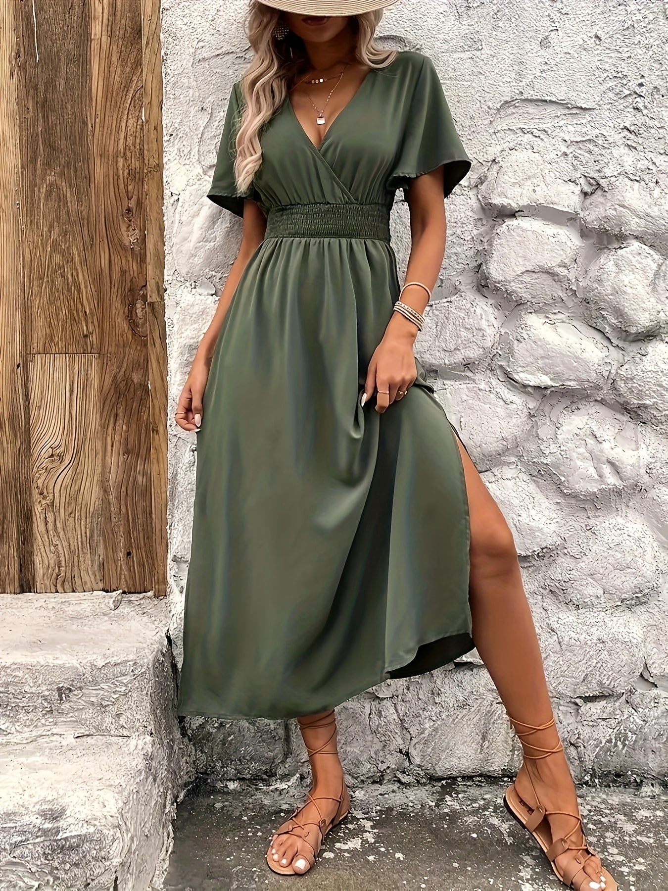 C&G™ | Elegant Midi Dress