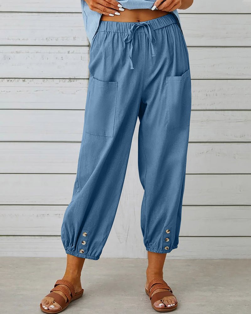 C&G™| Chic High-Waist Trousers