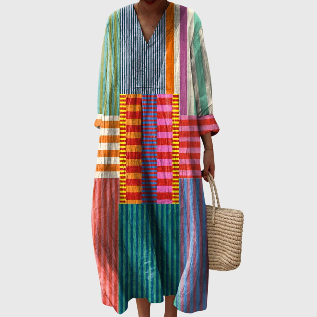 C&G™ | Geometric Print Dress