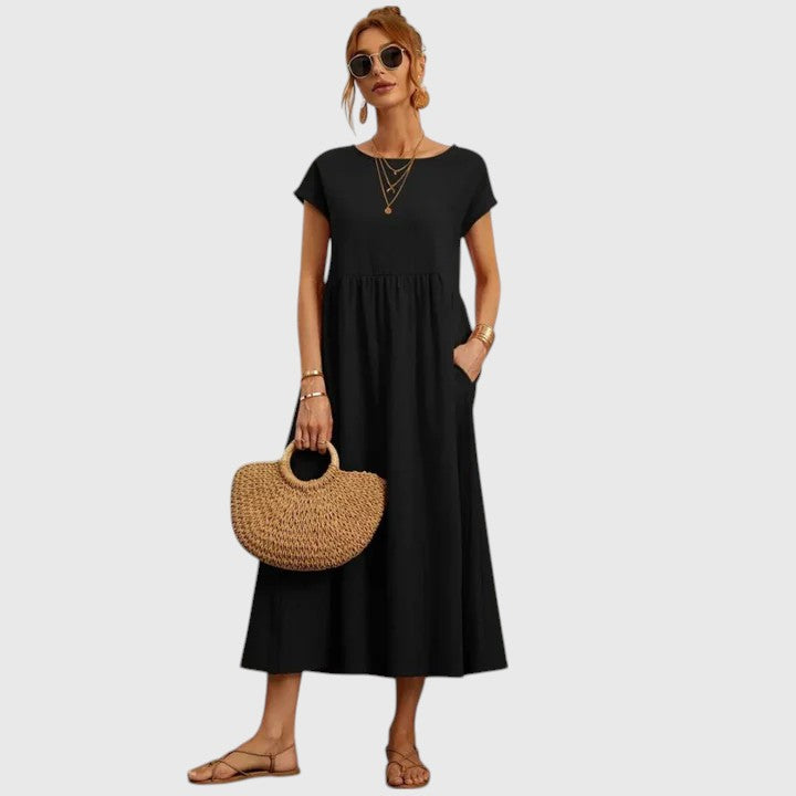 C&G™| Fenella Comfortable Midi Dress