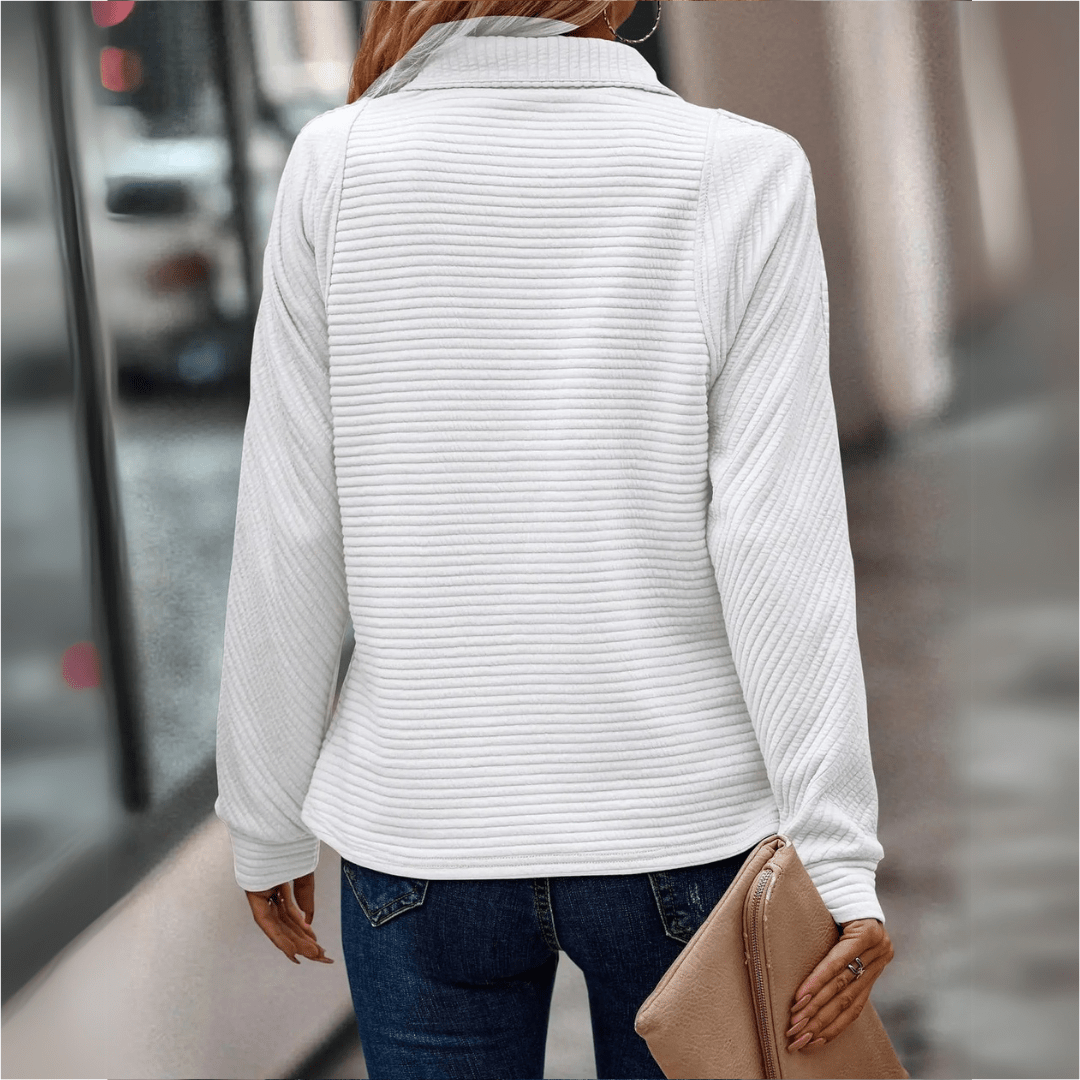 C&G™| Chic Half-Zip Pullover