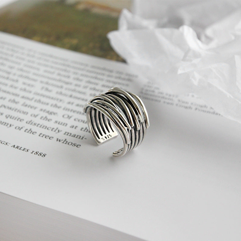 C&G™| Adjustable Ring In 925 Sterling Silver