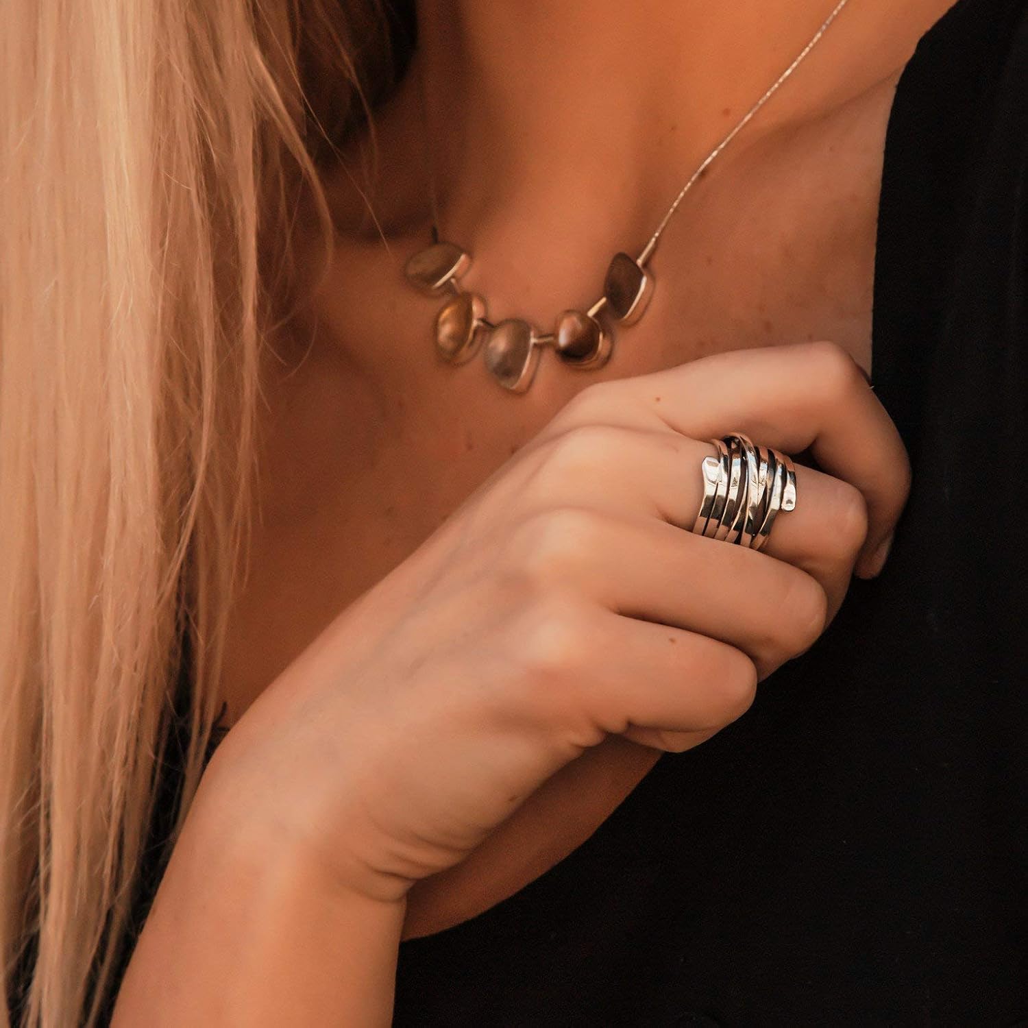 C&G™| Vintage Silver Bliss Ring