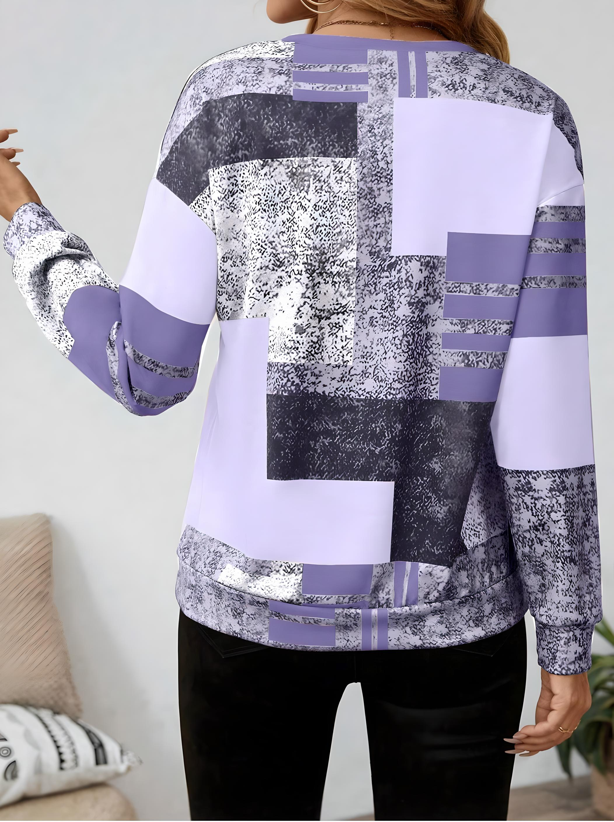 C&G™ | Geometric Zip Top