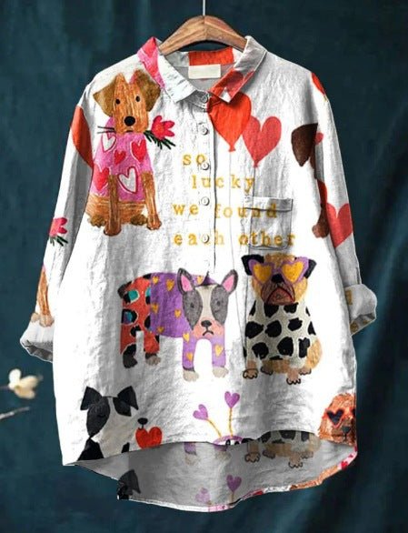 C&G™ | Brooks Playful Print Blouse
