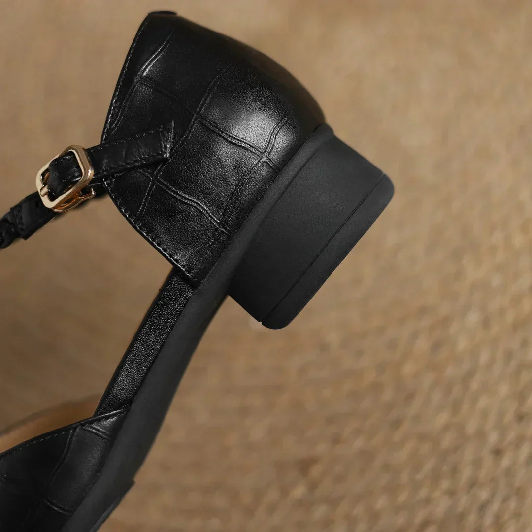 C&G™| Kepa Leather Mary Janes