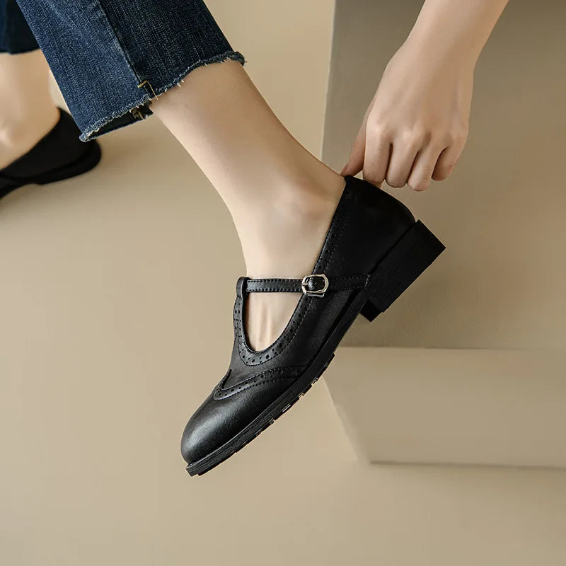 C&G™| Elegant T-Strap Mary Janes