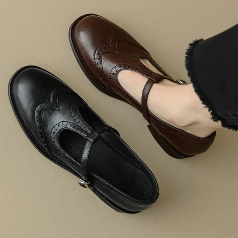 C&G™| Elegant T-Strap Mary Janes